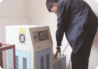 Maschine zur Schlagpr&uuml;fung bei niedrigen Temperaturen